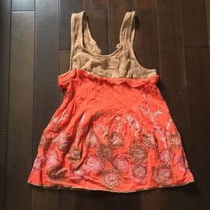 Open back free people top